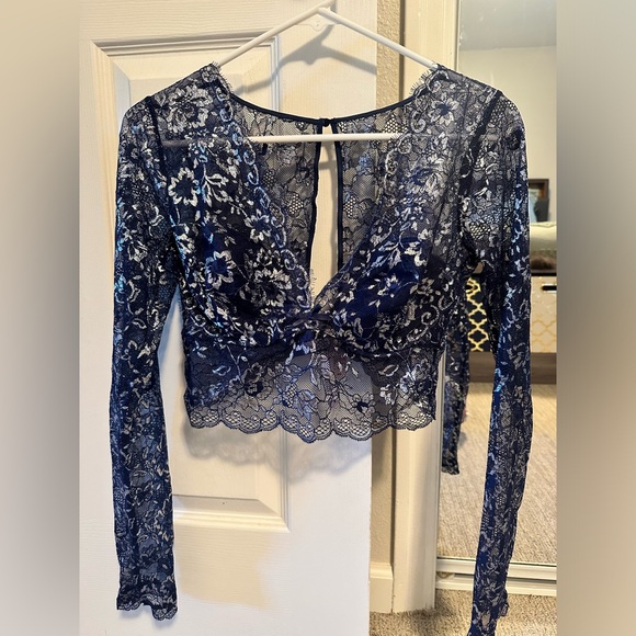 Victoria’s Secret Dream Angels Long Sleeve Lingerie Top - Picture 4 of 11